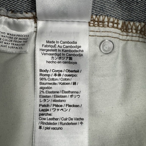 J CREW Re-Imagined Classic Straight Mens Blue Jeans - 32 **ACTUAL‎ 36x28 - Picture 10 of 12